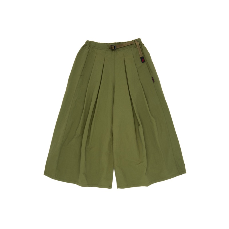 Gramicci Women's Nylon Flare Pants - Olive