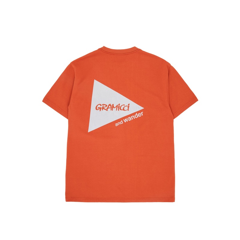 Gramicci x And Wander Backprint Tee - Red