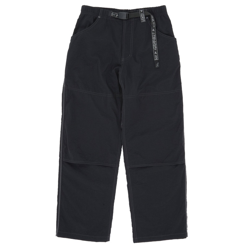 Gramicci x And Wander Men's Nylon Double Knee Pants - Black