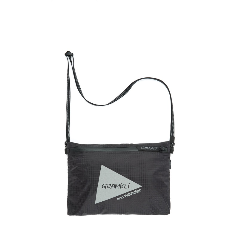Gramicci x And Wander Nylon Sacoche - Black