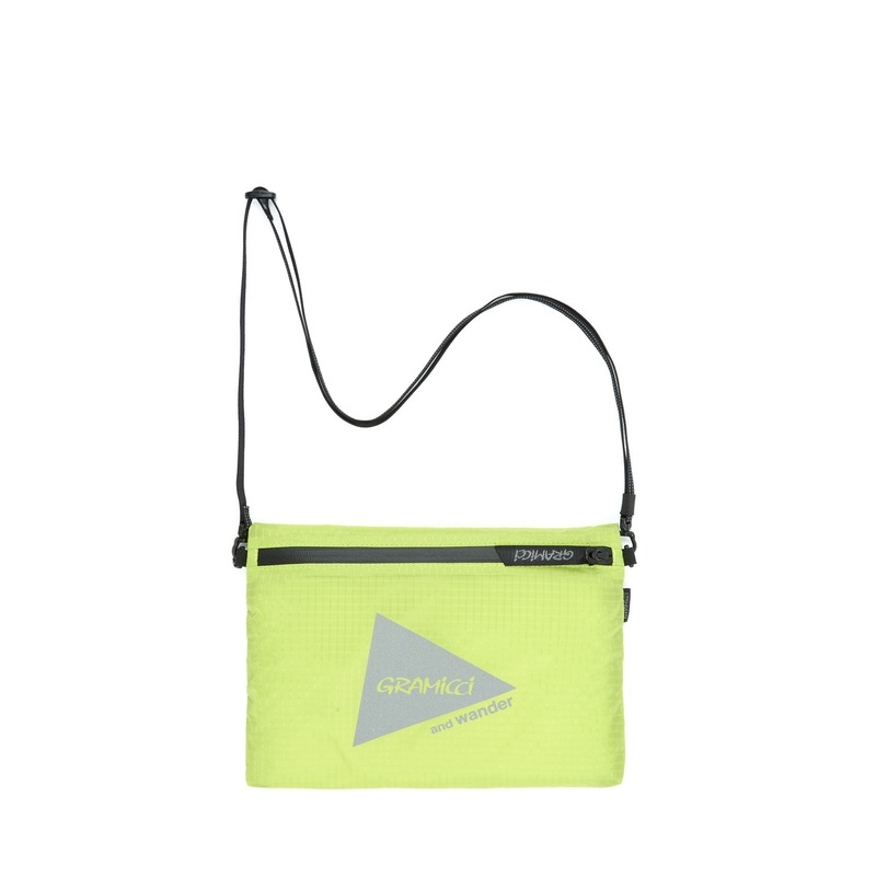 Gramicci x And Wander Nylon Sacoche - Yellow