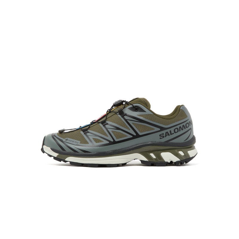 Salomon XT-6 GORE-TEX Trainers - Olive Night / Night / Sedona Sage / Black