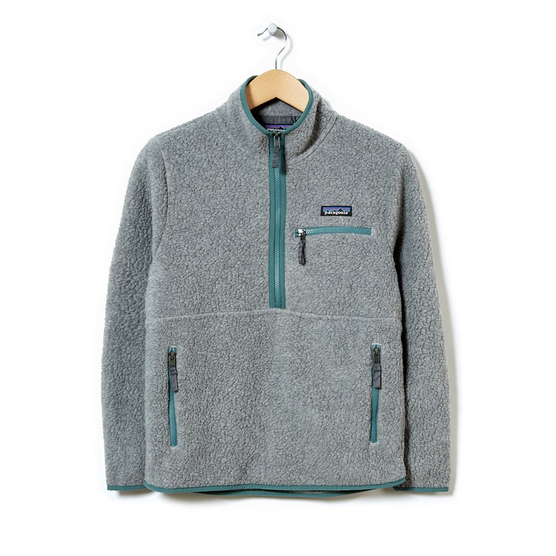Patagonia Retro Pile Marsupial Women's Fleece Jacket - Grey