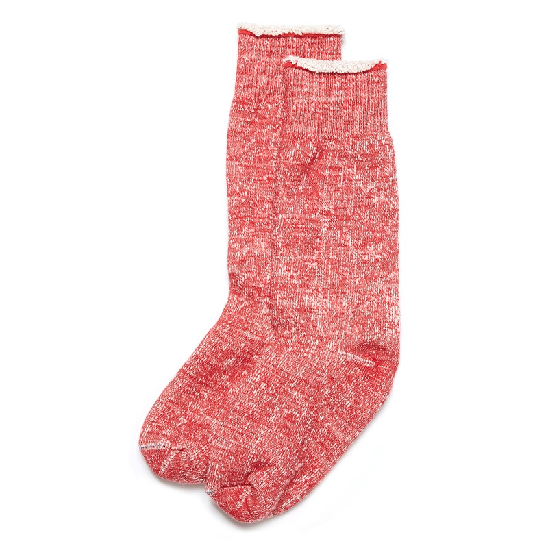 ROTOTO Double Face Socks - Red