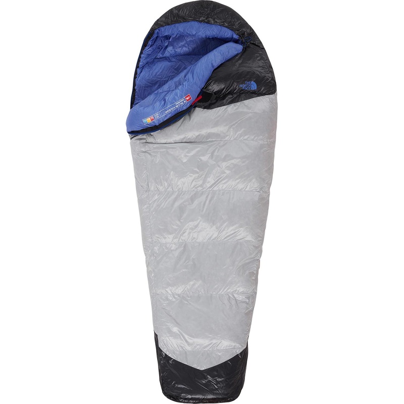 The North Face Blue Kazoo Women's Regular Sleeping Bag - High Rise Grey/Stellar Blue