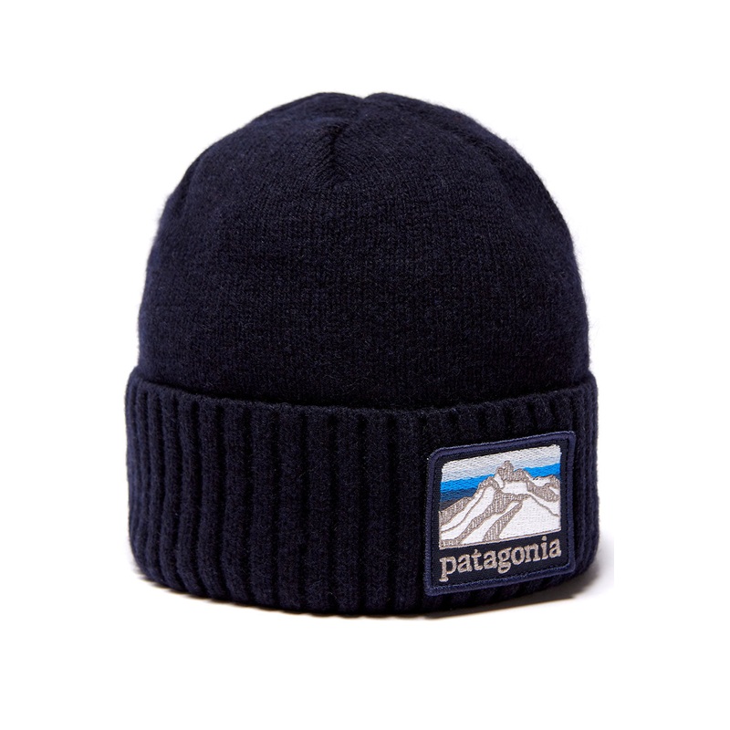 Patagonia Brodeo Beanie - Classic Navy/Line Logo Ridge
