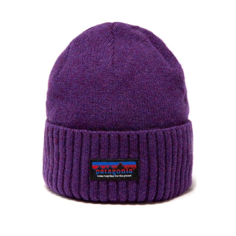 Patagonia Brodeo Beanie - Purple/Together Label