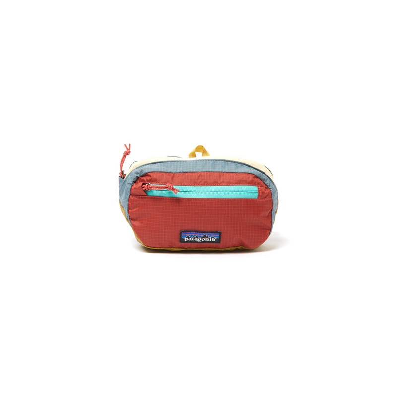 Patagonia Ultralight Black Hole Mini Hip Pack - Patchwork/Cabin Gold