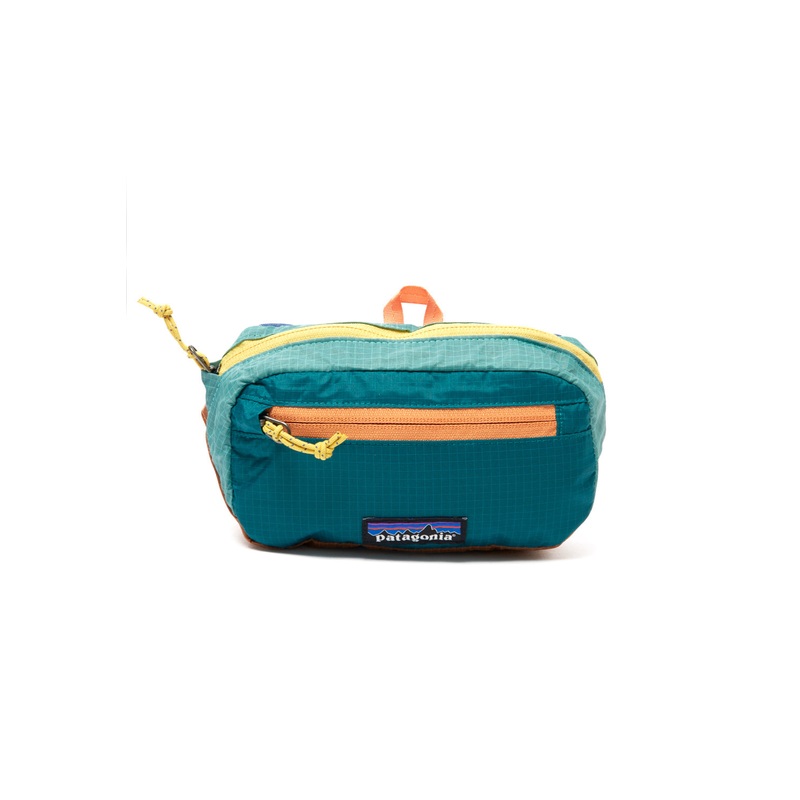 Patagonia Ultralight Black Hole Mini Hip Pack - Patchwork Current Blue