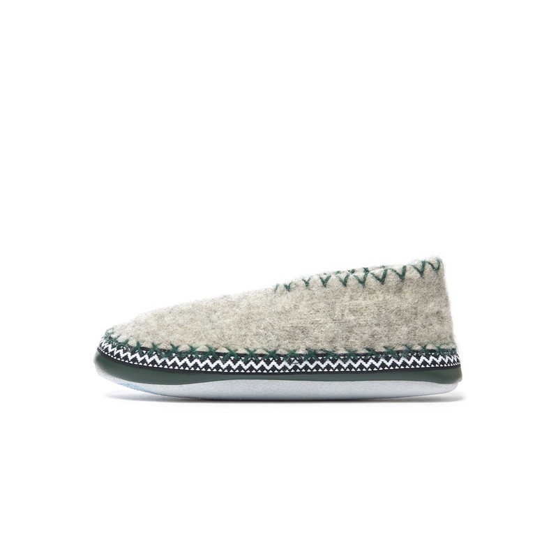 Plakolm Austrian Hut Slippers - Grey