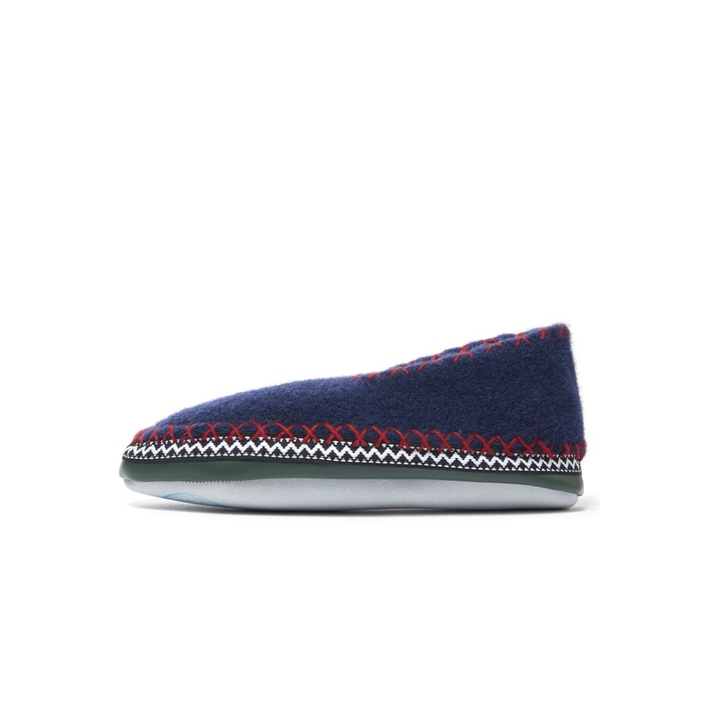Plakolm Austrian Hut Slippers - Navy
