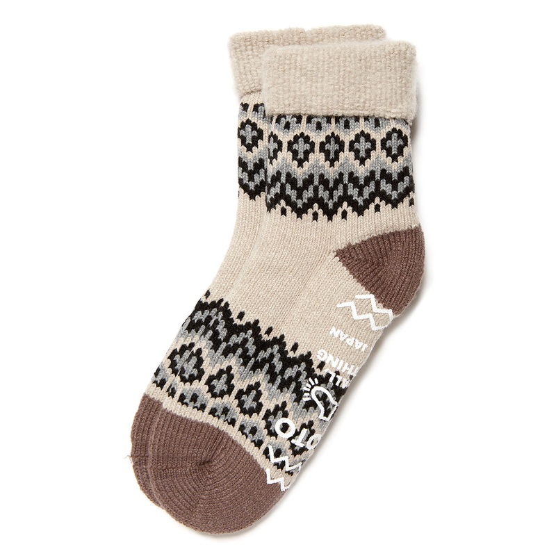 ROTOTO Comfy Room Nordic Socks - Ivory