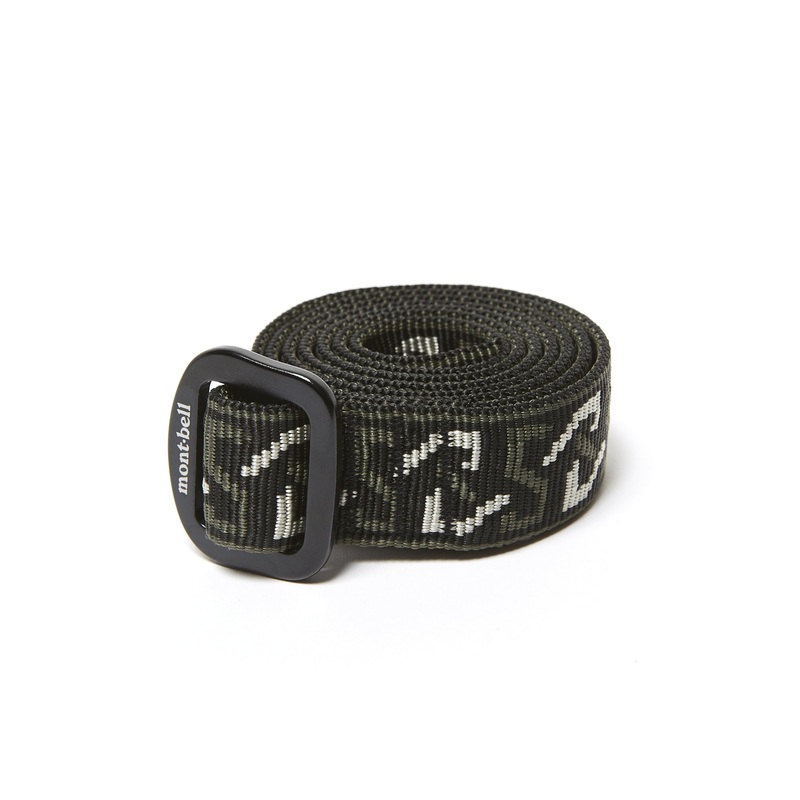 Montbell Aluminium Buckle Web Belt - Multi