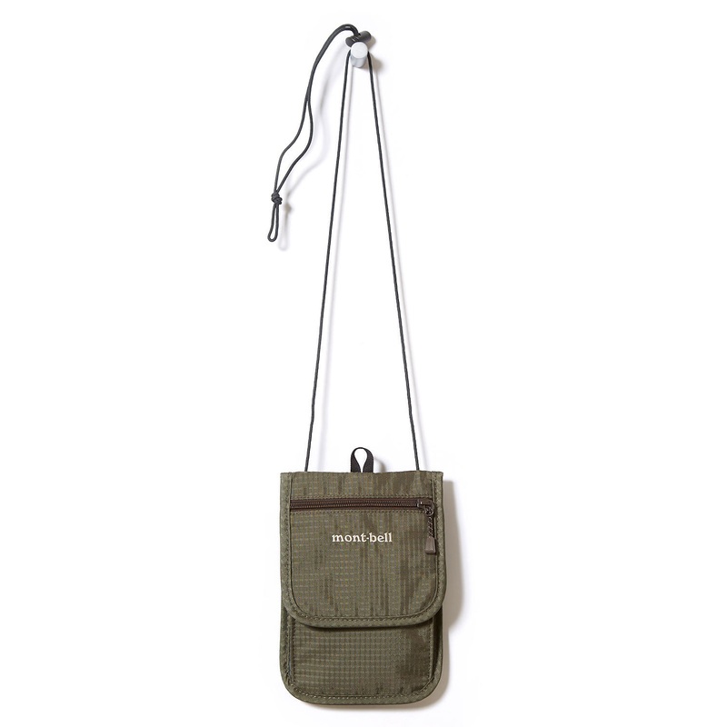 Montbell Travel Wallet - Khaki Brown
