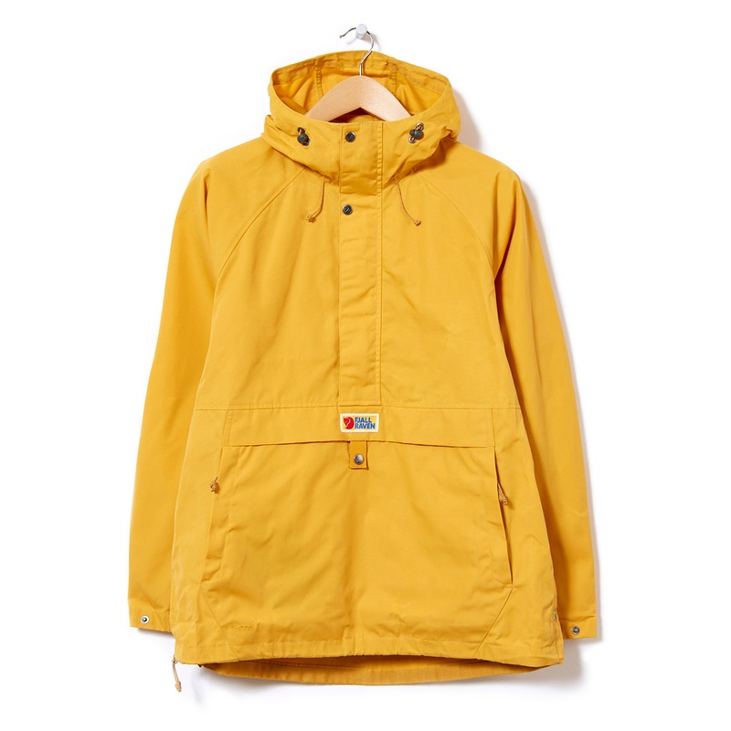 Fjllrven Vardag Men's Anorak - Mustard Yellow