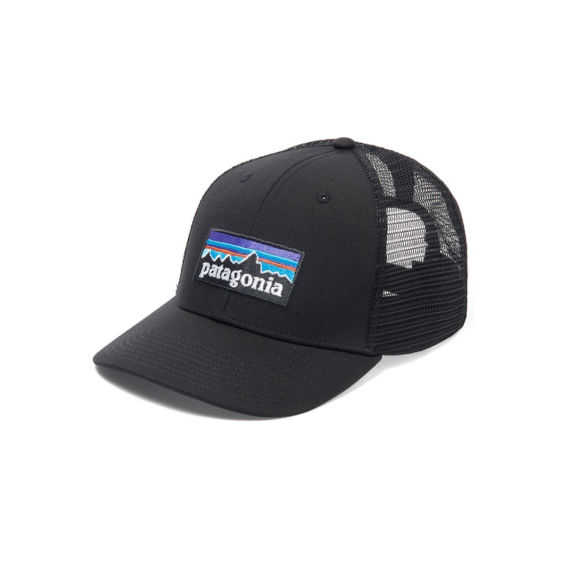 Patagonia P-6 LoPro Trucker Hat - Black