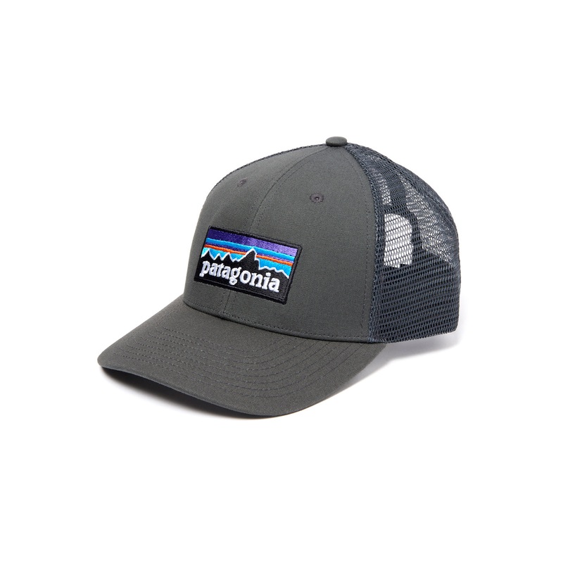 Patagonia P-6 LoPro Trucker Hat - Forge Grey