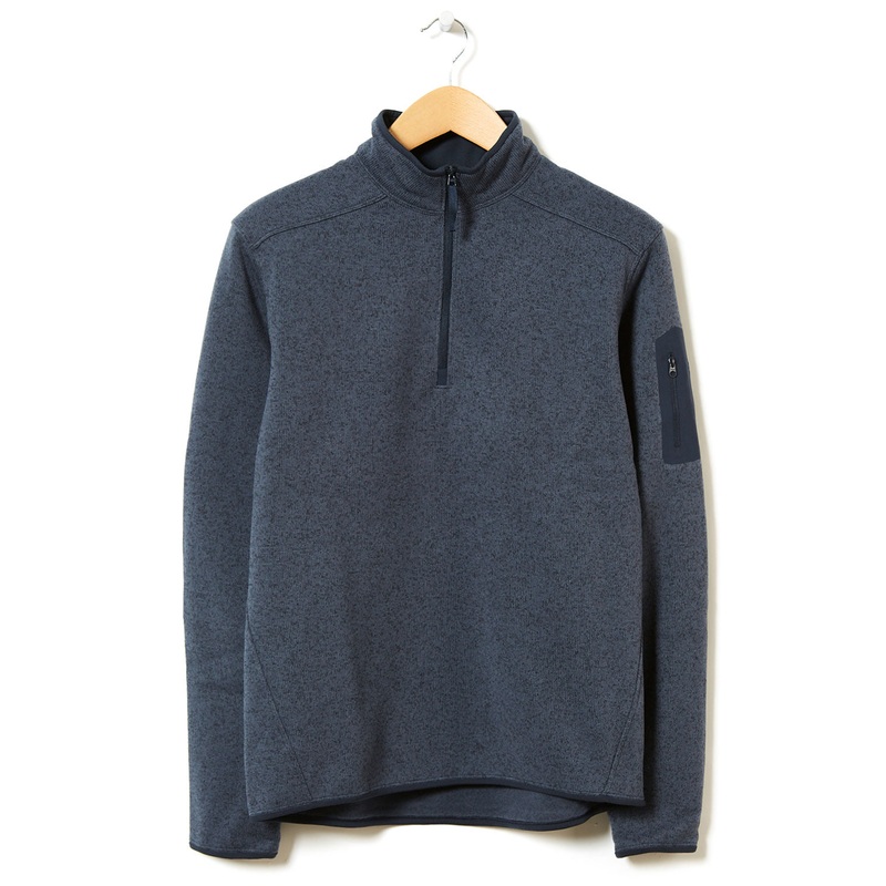Arc'teryx Covert Men's 1/2 Zip Fleece - Exosphere Heather