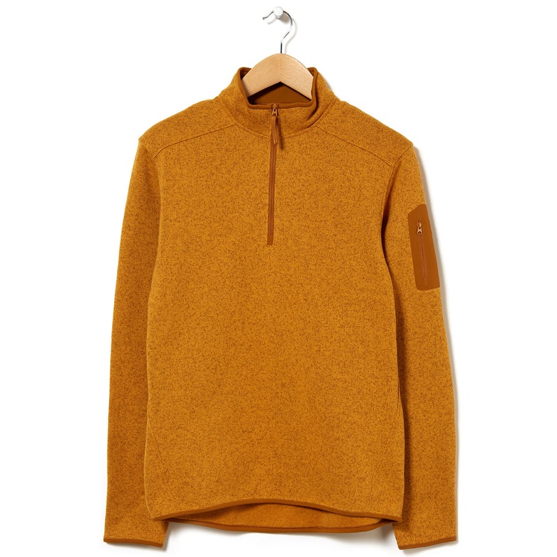 Arc'teryx Covert Men's 1/2 Zip Fleece - Light Realm Heather