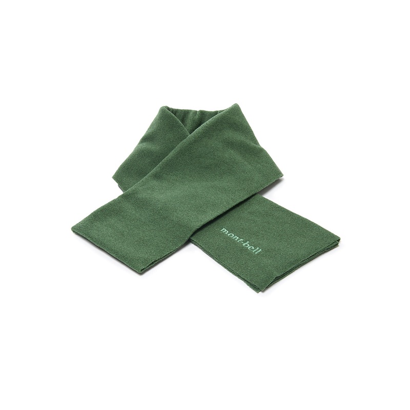 Montbell Chameece Muffler - Dark Green