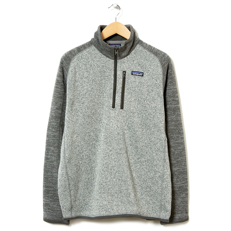 Patagonia Better Sweater Men's 1/4 Zip Fleece - Nickel