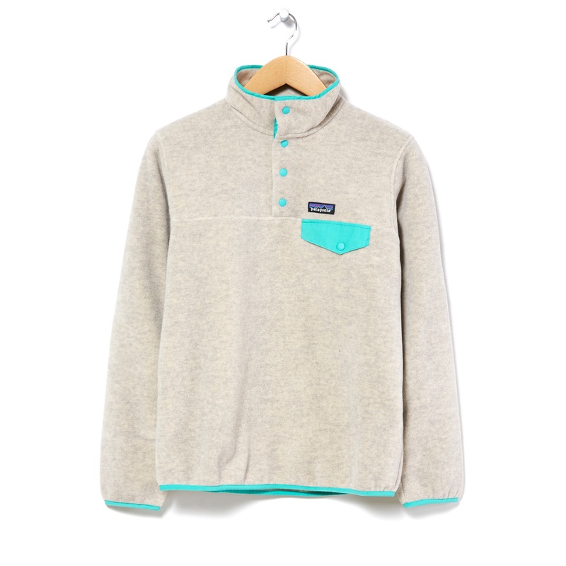 Patagonia Lwt Synchilla Women's Snap-T Pullover - Oatmeal