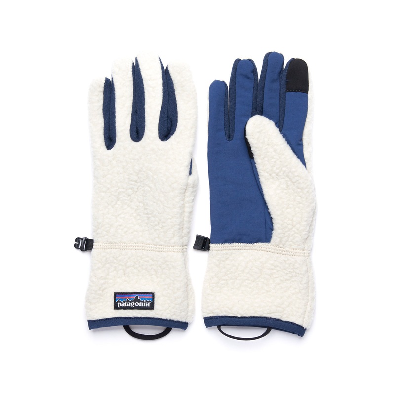 Patagonia Retro Pile Gloves - Pelican