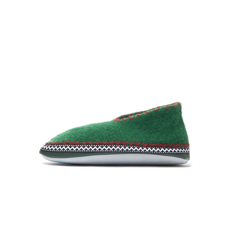Plakolm Austrian Hut Slippers - Green