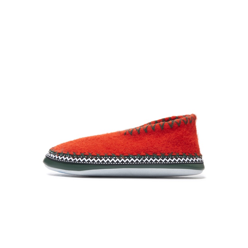 Plakolm Austrian Hut Slippers - Red