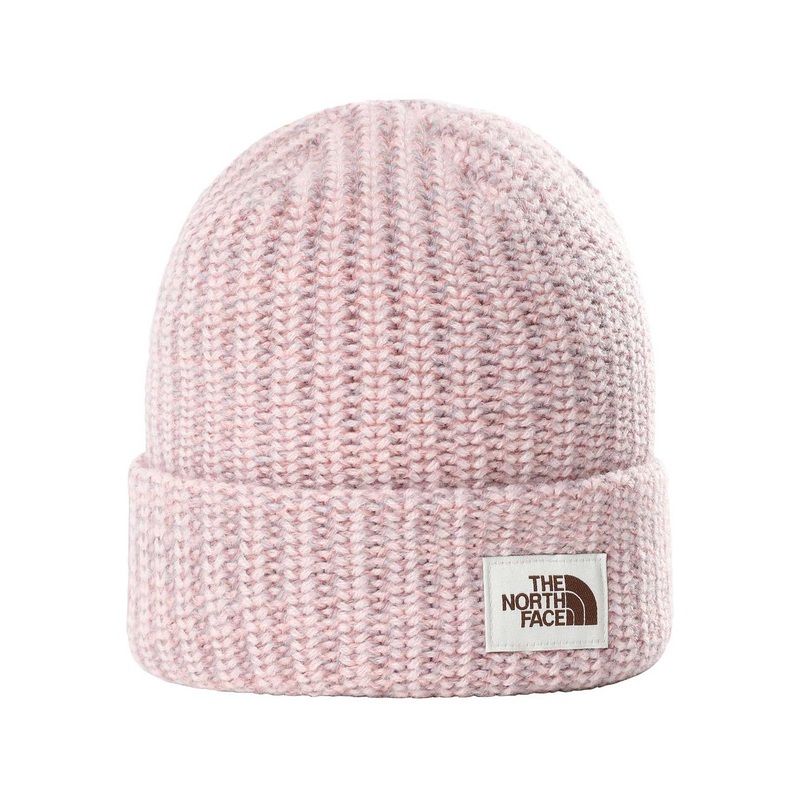The North Face Salty Bae Women's Beanie - Peach Pink
