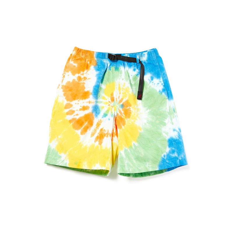Gramicci Men's Tie Dye G Shorts - Orange Spiral