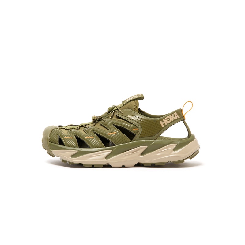 Hoka Hopara Men's Sandals - Avocado / Oxford Tan