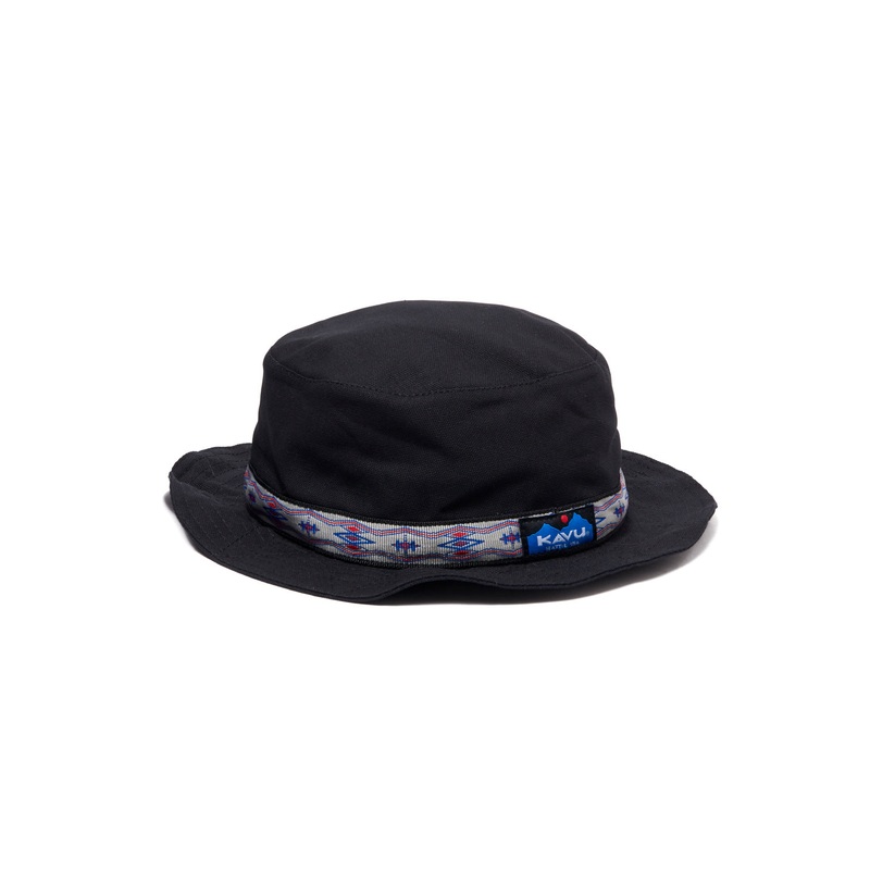KAVU Organic Strap Bucket Hat - Jet Black