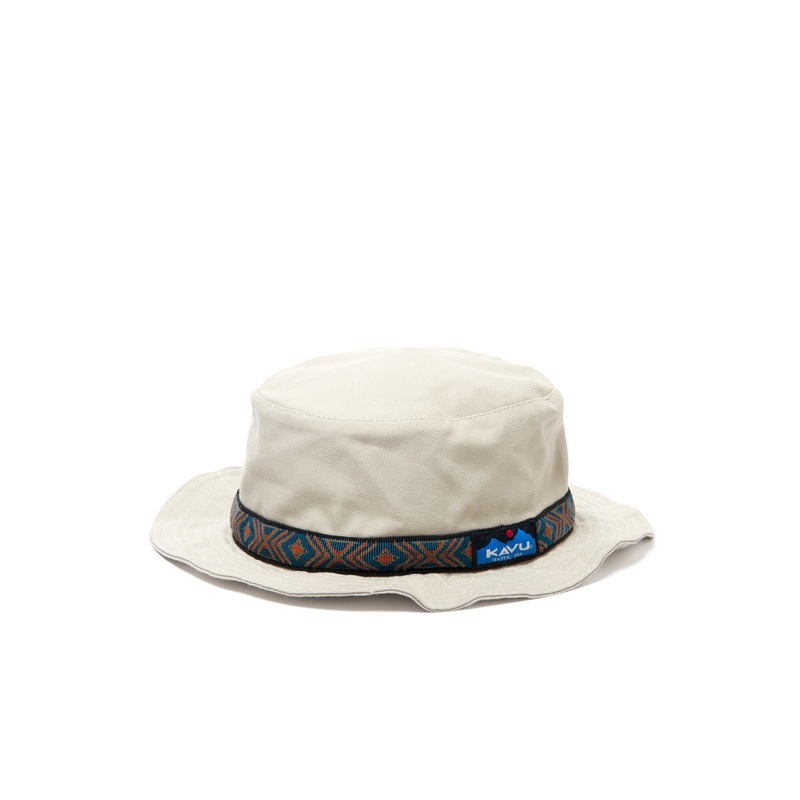KAVU Organic Strap Bucket Hat - Stone