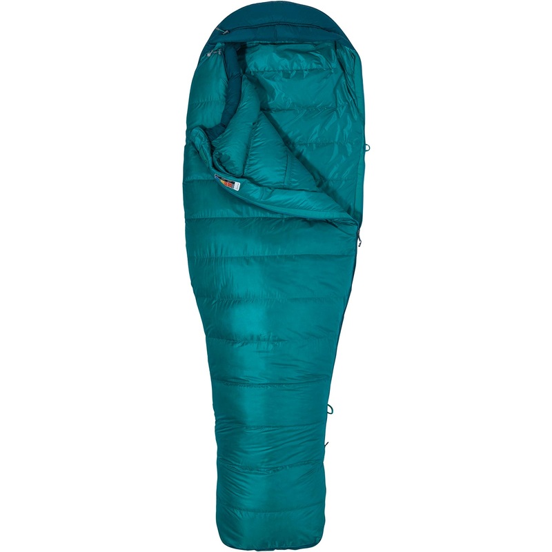 Marmot Angel Fire Women's Sleeping Bag - Malachite/Deep Teal
