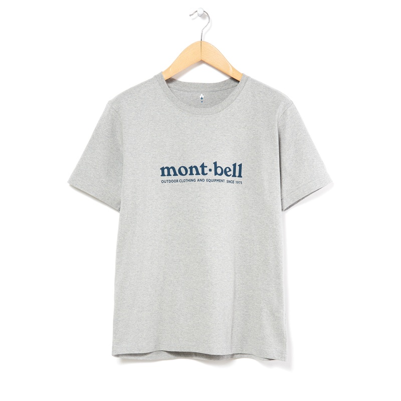Montbell Pear Skin Cotton mont-bell T-Shirt - Light Grey