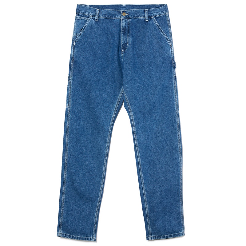 Carhartt Wip Men's Ruck Single Knee Pants - Blue Stone Washed