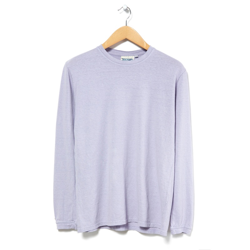 Jungmaven Baja Long Sleeved T-Shirt - Misty Lilac