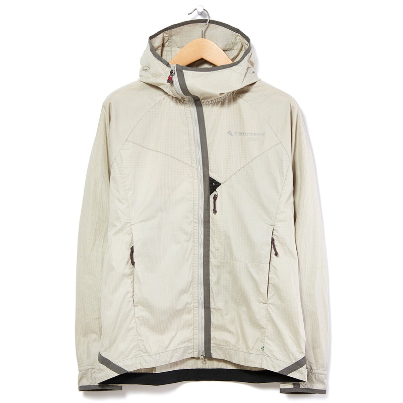 Klattermusen Ansur Men's Hooded Wind Jacket - Dove Raven