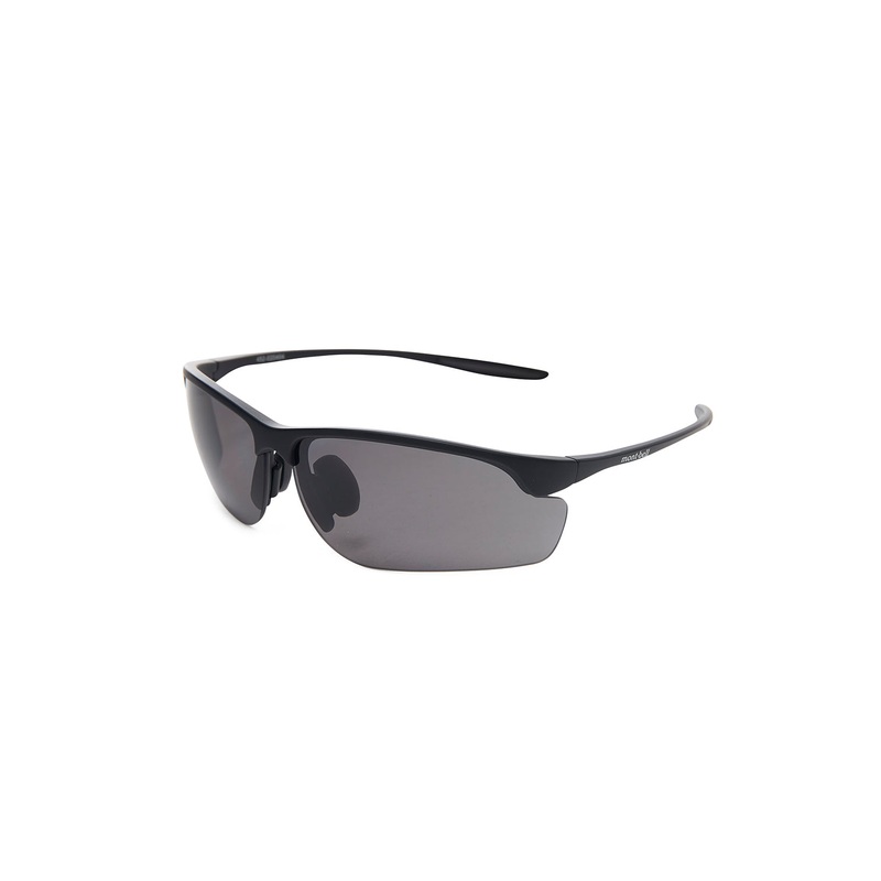 Montbell Trail Glasses Wide Lens PL Sunglasses - Black/Grey