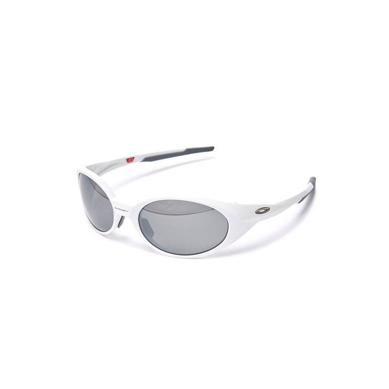 Oakley Eye Jacket Redux Sunglasses - Polished White/Prizm Black
