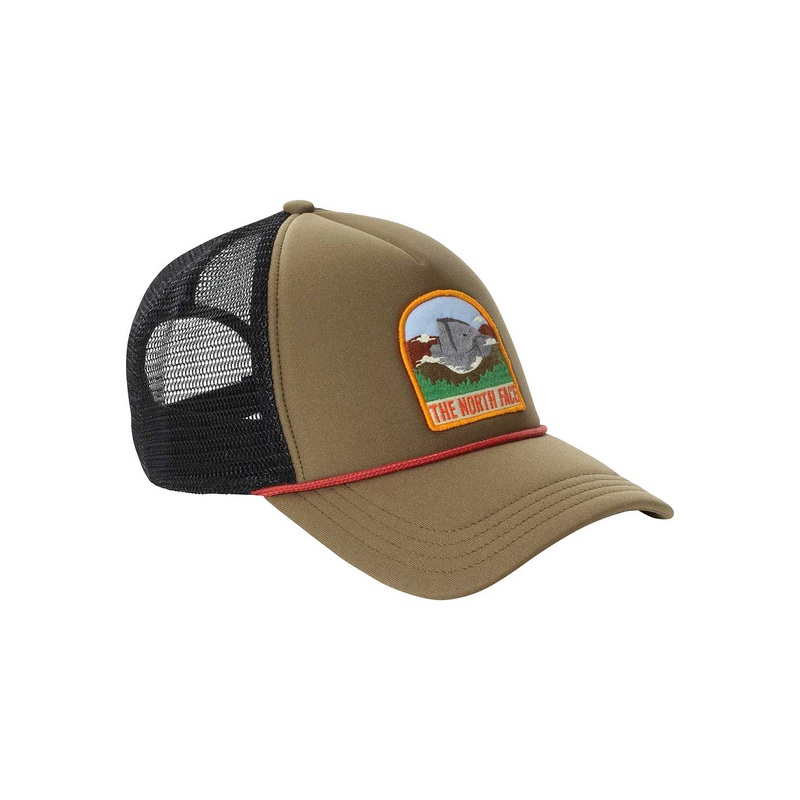 The North Face Valley Trucker Cap - Military Olive