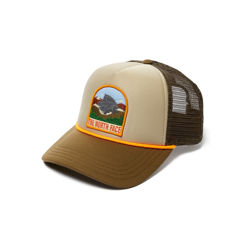 The North Face Valley Trucker Cap - Twill Beige