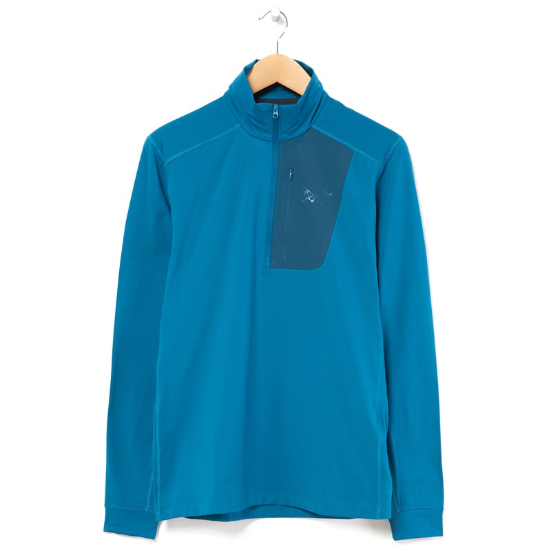 Arc'teryx Rho LT Men's Zip Neck - Forcefield