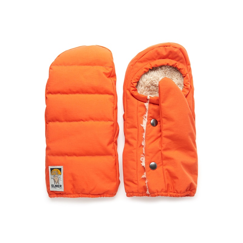 Elmer Cover Down Mittens - Orange