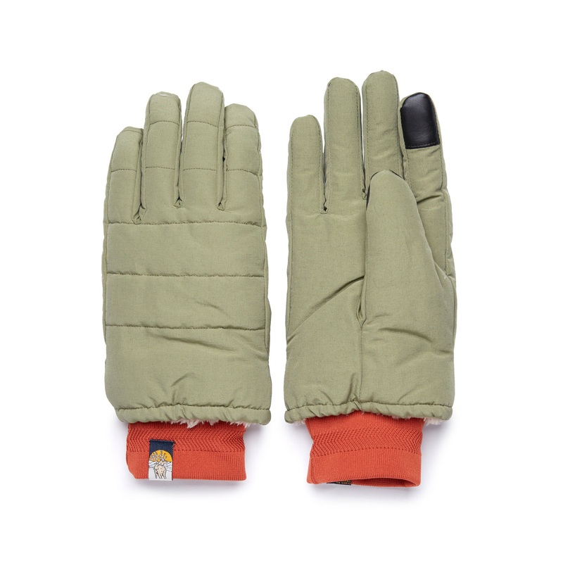 Elmer Knit Cuff Gloves - Khaki