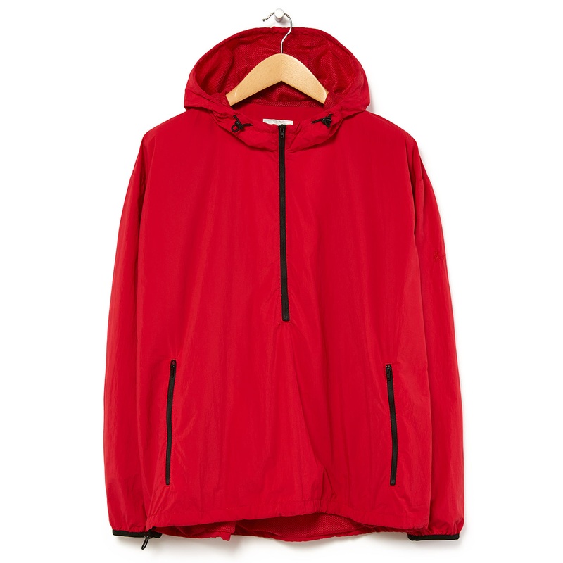 Gramicci Light Nylon Anorak Parka Jacket - Red