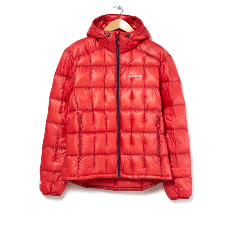 Montbell Men's Plasma 1000 Alpine Down Parka Jacket - Red Brick