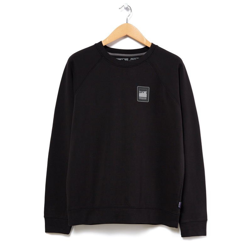 Patagonia Alpine Icon Regen Pilot Men's Crew Sweat - Black