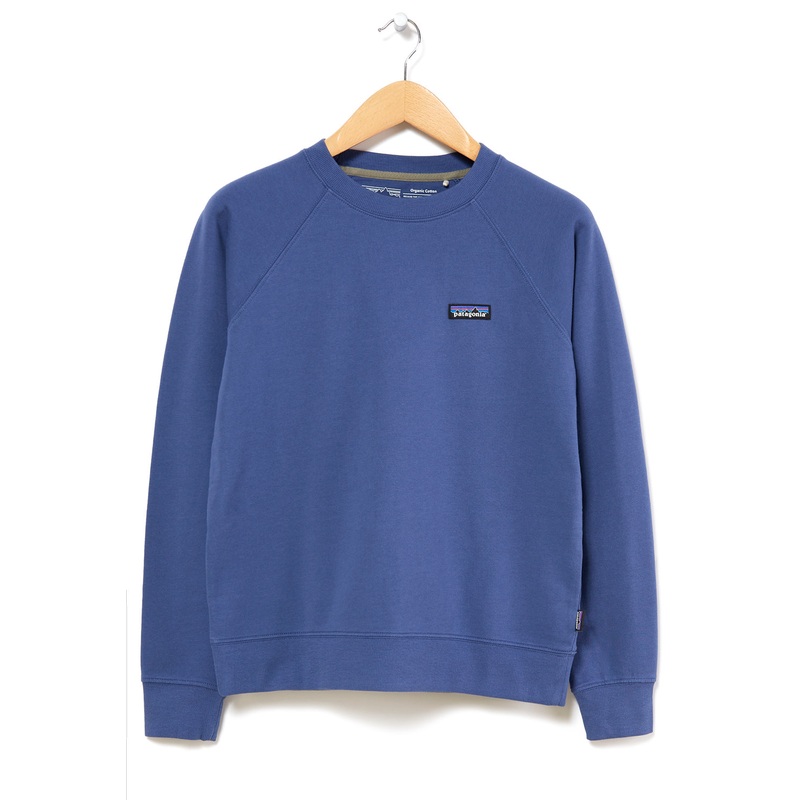 Patagonia P-6 Women's Organic Crew Sweatshirt - Current Blue